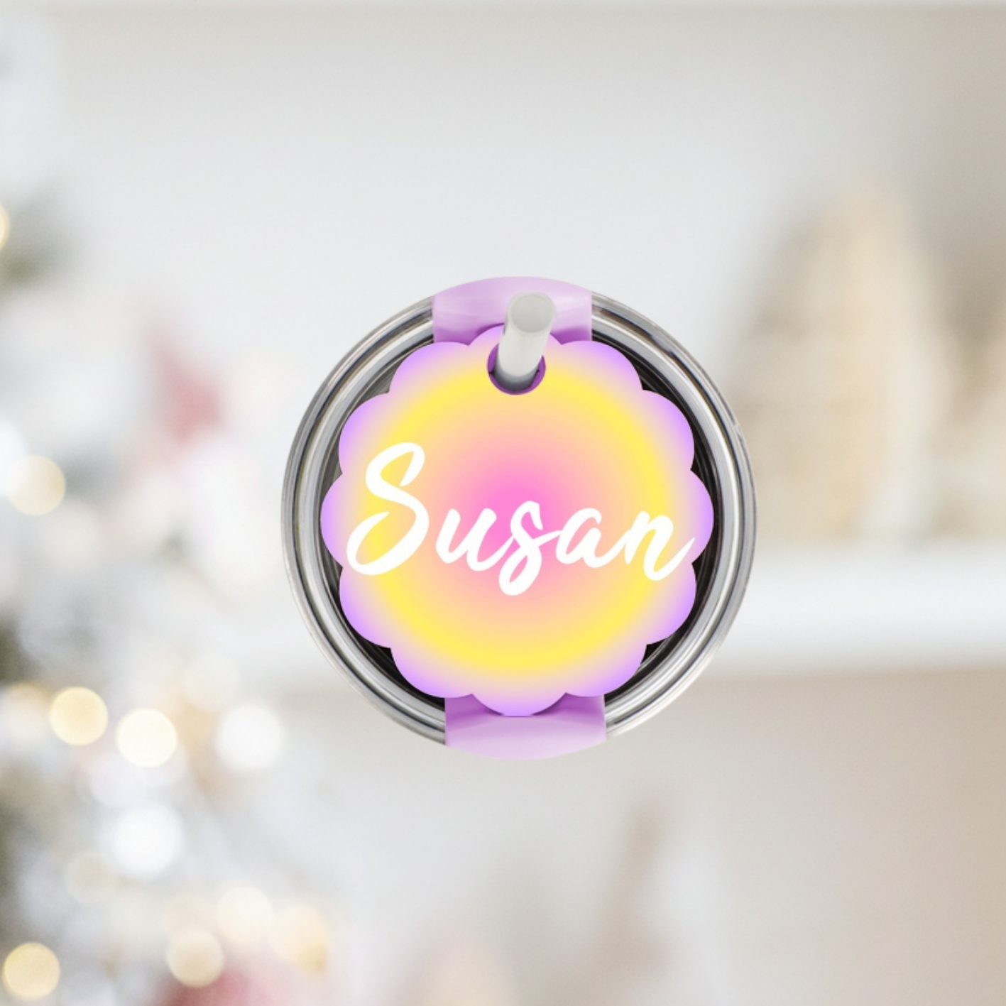 The Personalized Tumbler Name Plate Accessory for 40 oz Stanley