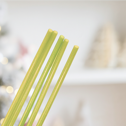 Eco-Friendly Glitter Plastic Straws