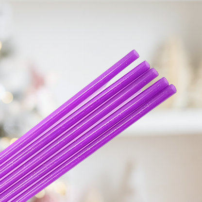 Eco-Friendly Glitter Plastic Straws