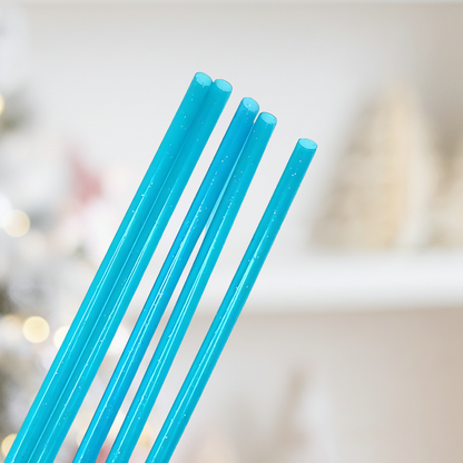Eco-Friendly Glitter Plastic Straws