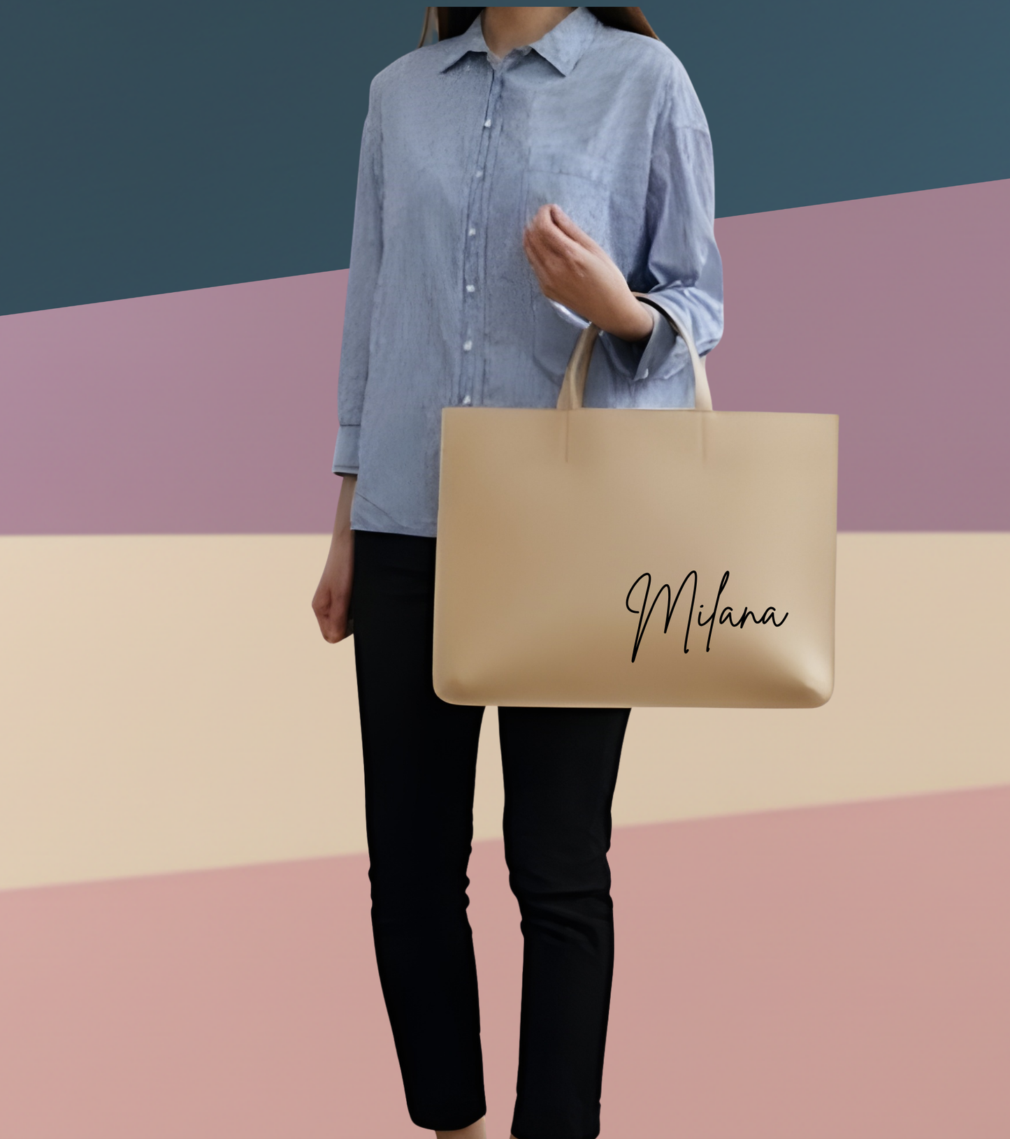 The Urban Professional PU Leather Commuter Tote