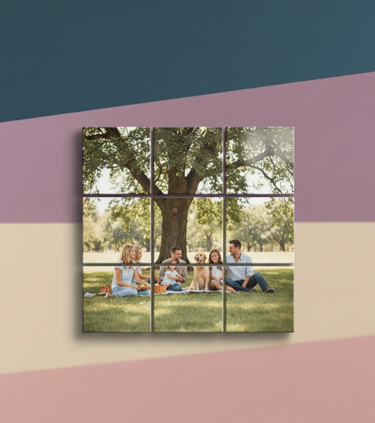 Custom Photo Fridge Magnet Puzzle