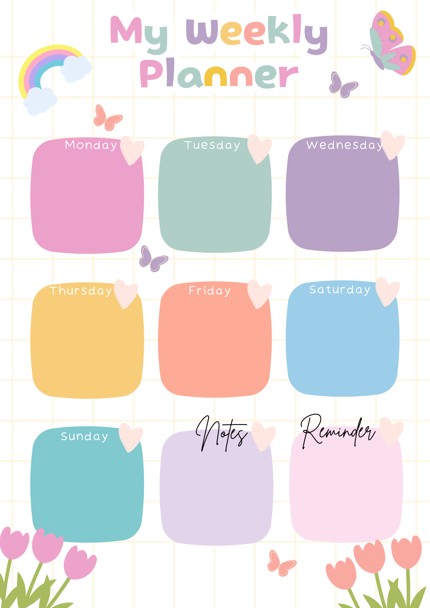 The Magnetic Weekly Planner