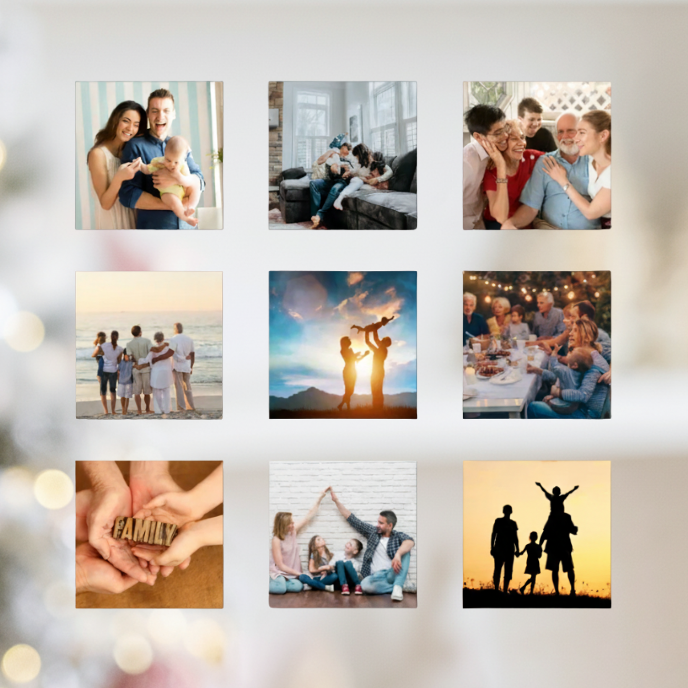 Personalized Photo Fridge Magnets