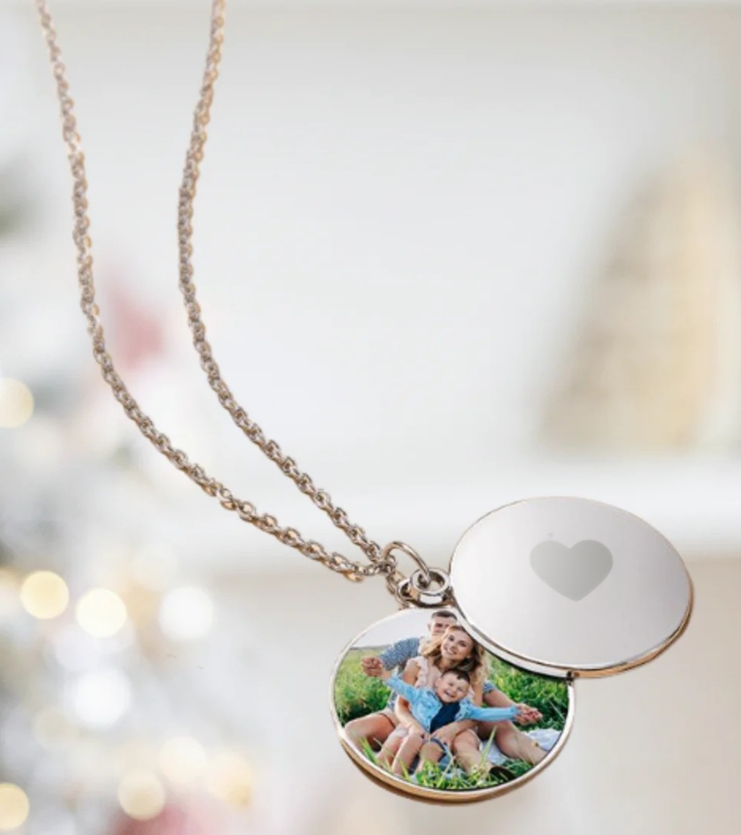 Customized Photo Keepsake Necklace
