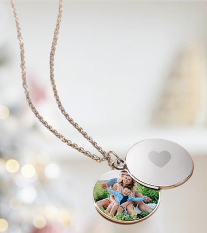Customized Photo Keepsake Necklace