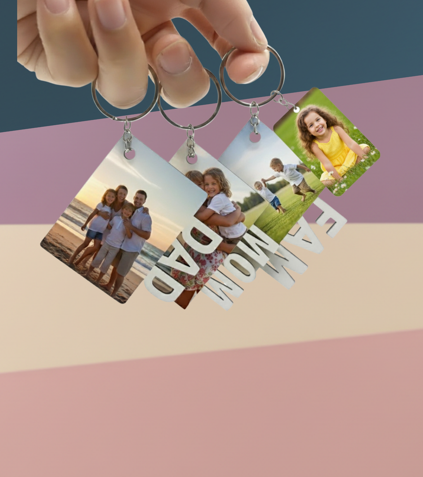 The Personalized Wooden Keepsake Keychain