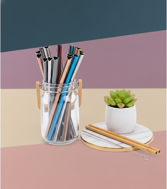 The Heartbeat Stainless Steel Straw