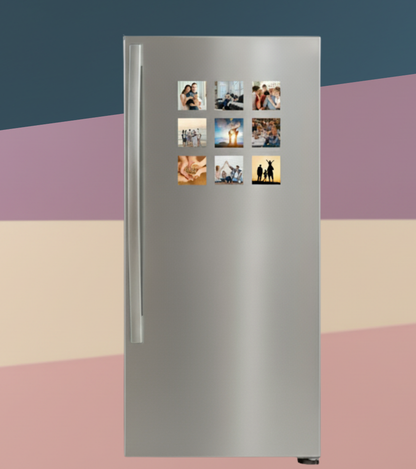 Personalized Photo Fridge Magnets