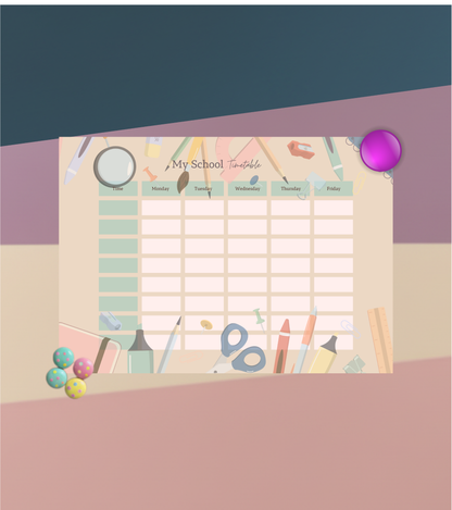 The Essential Magnetic School Timetable