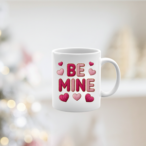 The Knitted Heart Be Mine