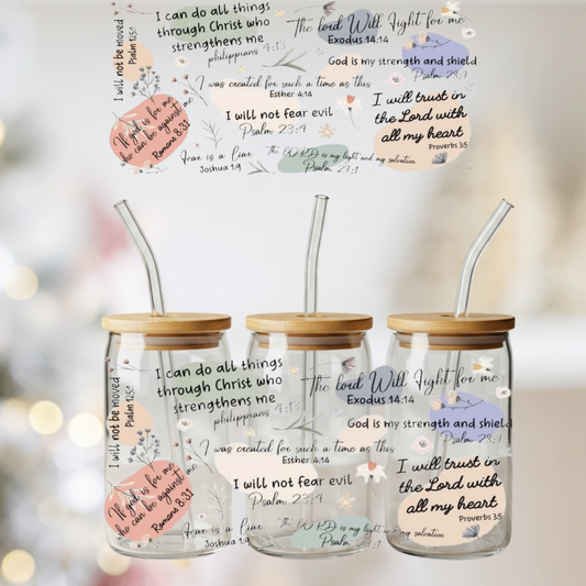 Glass Drinking Cup 16oz