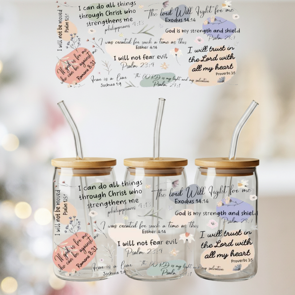 Glass Drinking Cup 16oz