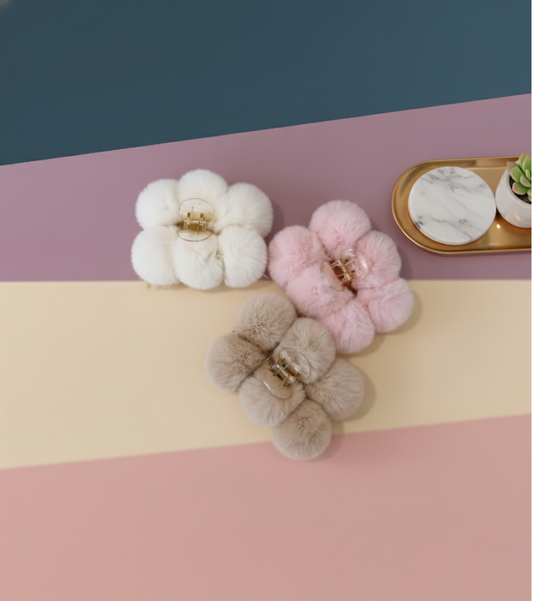 The Luxe Oversized Fluffy Hair Claw
